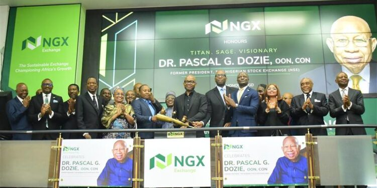 Dr. Pascal Dozie Remembered as Pillar of Financial Leadership at NGX Group Tribute Event