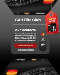 Wema Bank Introduces GAH Black Card