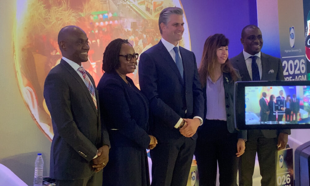 Nigerian Breweries Hits ₦60bn Cashflow Milestone in 2025 Recovery, Targets Strong 2026 Growth