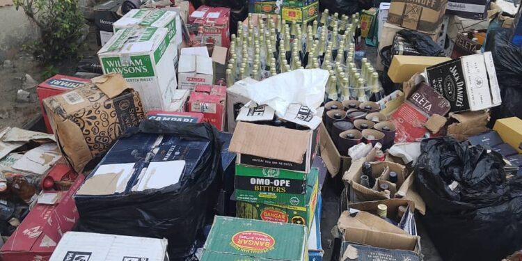 Regulator dismantles illicit alcohol network in Lagos, seizes 1,800 cartons